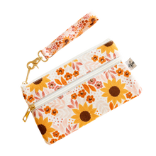 Load image into Gallery viewer, Sunflower Field Wristlet Keychain
