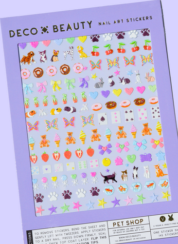 Nail Art Stickers - Pet Shop.