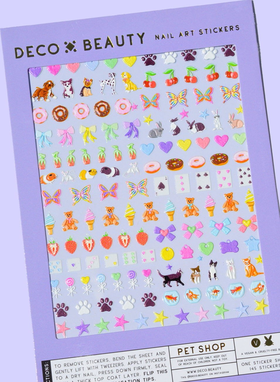 Nail Art Stickers - Pet Shop.