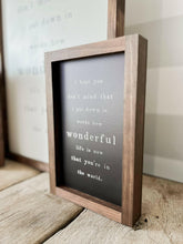 Load image into Gallery viewer, I Hope You Don’t Mind Wood Sign | Valentine&#39;s Day Decor
