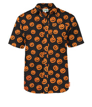 Load image into Gallery viewer, Pumpkin Button Down Shirt.
