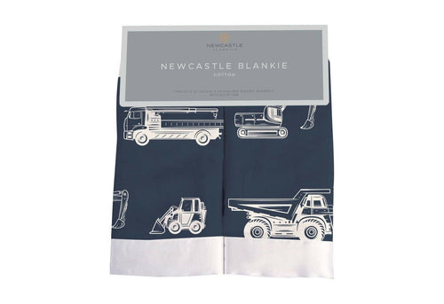 Dump Trucks & Diggers Newcastle Blankie.