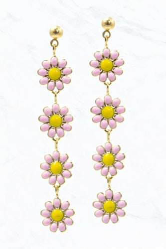 Daisy Drop Earrings.