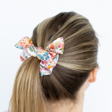 Load image into Gallery viewer, Summer Meadows Satin Scrunchie.
