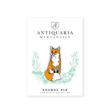 Load image into Gallery viewer, Fox Enamel Pin.
