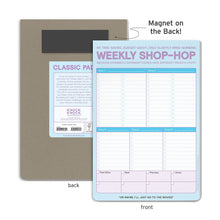 Load image into Gallery viewer, Weekly Shop-Hop Pad with Magnet (Pastel Version)
