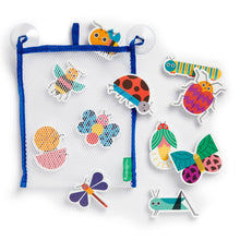 Load image into Gallery viewer, Bug Out! Stickable Foam Bath Shapes.
