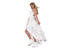 Load image into Gallery viewer, Taylor Swift sticker, Tortured poets sticker.
