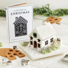 Load image into Gallery viewer, Gingerbread House Cookie Cutter Book Box - Set of 10.
