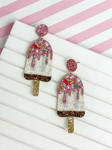 Popsicle Earrings.