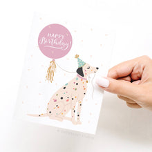 Load image into Gallery viewer, Happy Birthday Dalmatian Greeting Card
