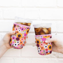 Load image into Gallery viewer, Rainbow Garden Drink Sleeve.

