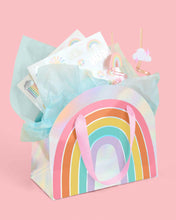 Load image into Gallery viewer, Rainbow Gift Bags - 10 iridescent + rainbow bags.
