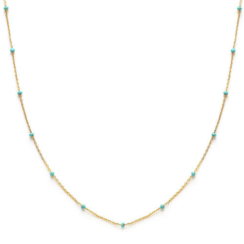 Beaded Chain Necklace.