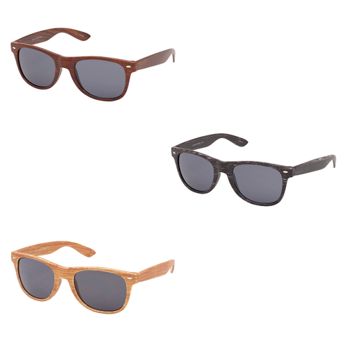 Faux Wood Sunglasses - 1683 Classics.