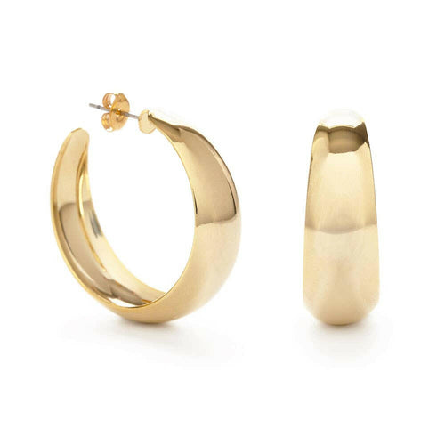 Angie Vintage Hoop Earrings.