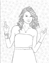 Load image into Gallery viewer, Taylor Swift Coloring &amp; Activity Book
