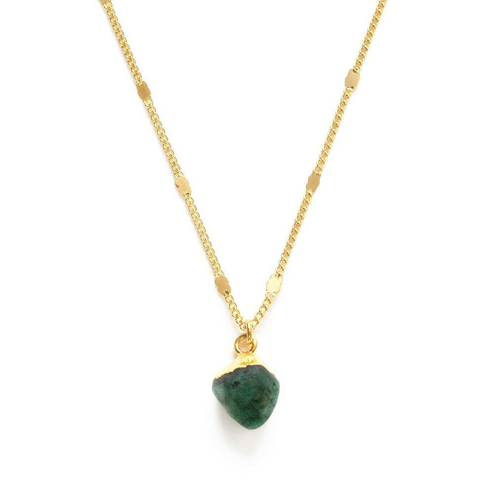 Raw Cut Gemstone Necklaces.