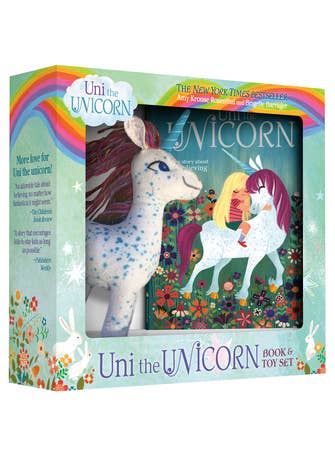 Uni The Unicorn Book And Toy.