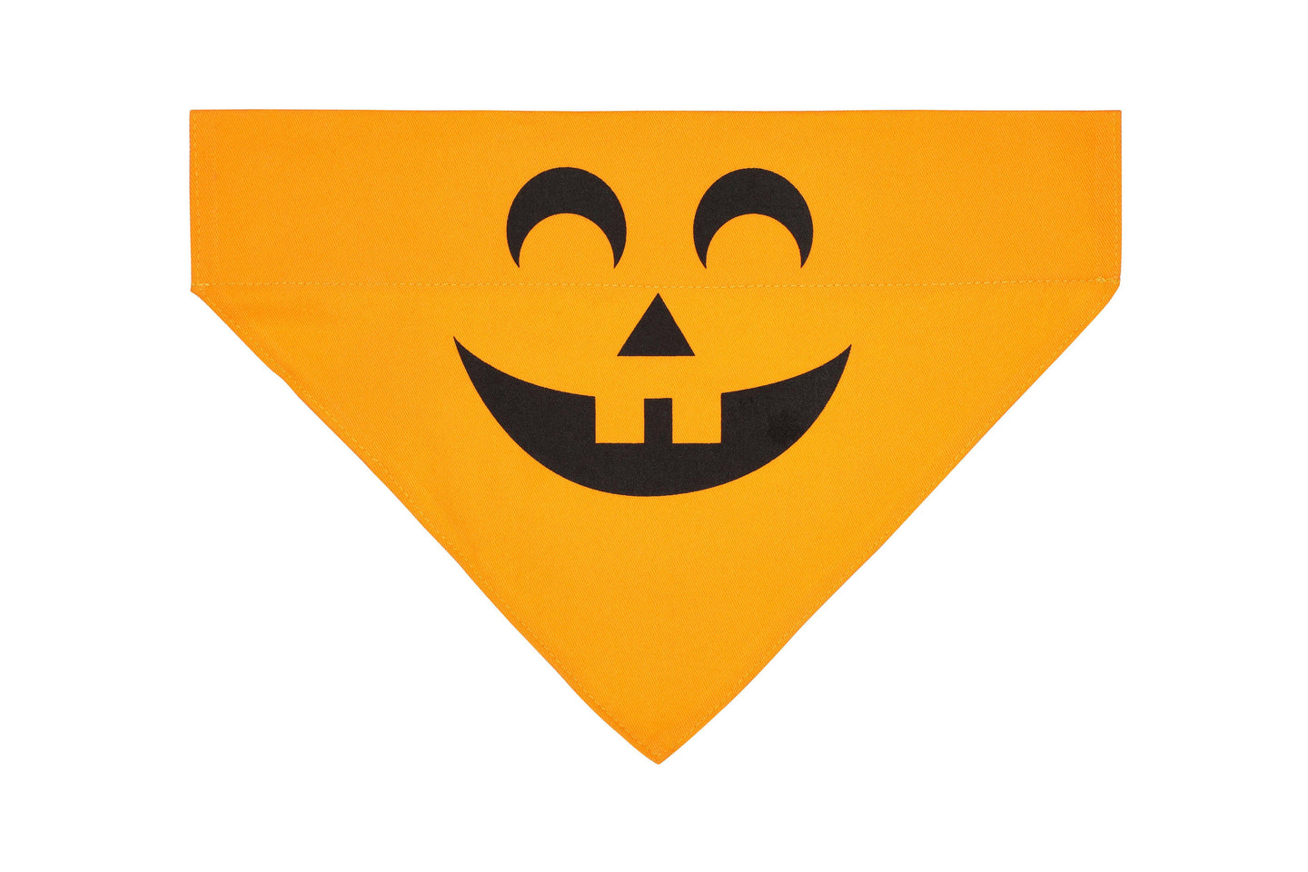 Pumpkin Dog Halloween Bandana, M/L.