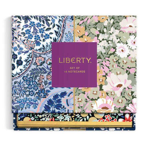 Liberty Floral Greeting Assortment Notecard Set.