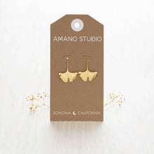 Load image into Gallery viewer, Ginkgo Drop Earrings.
