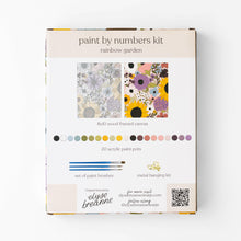 Load image into Gallery viewer, Rainbow Garden Paint By Number Kit.
