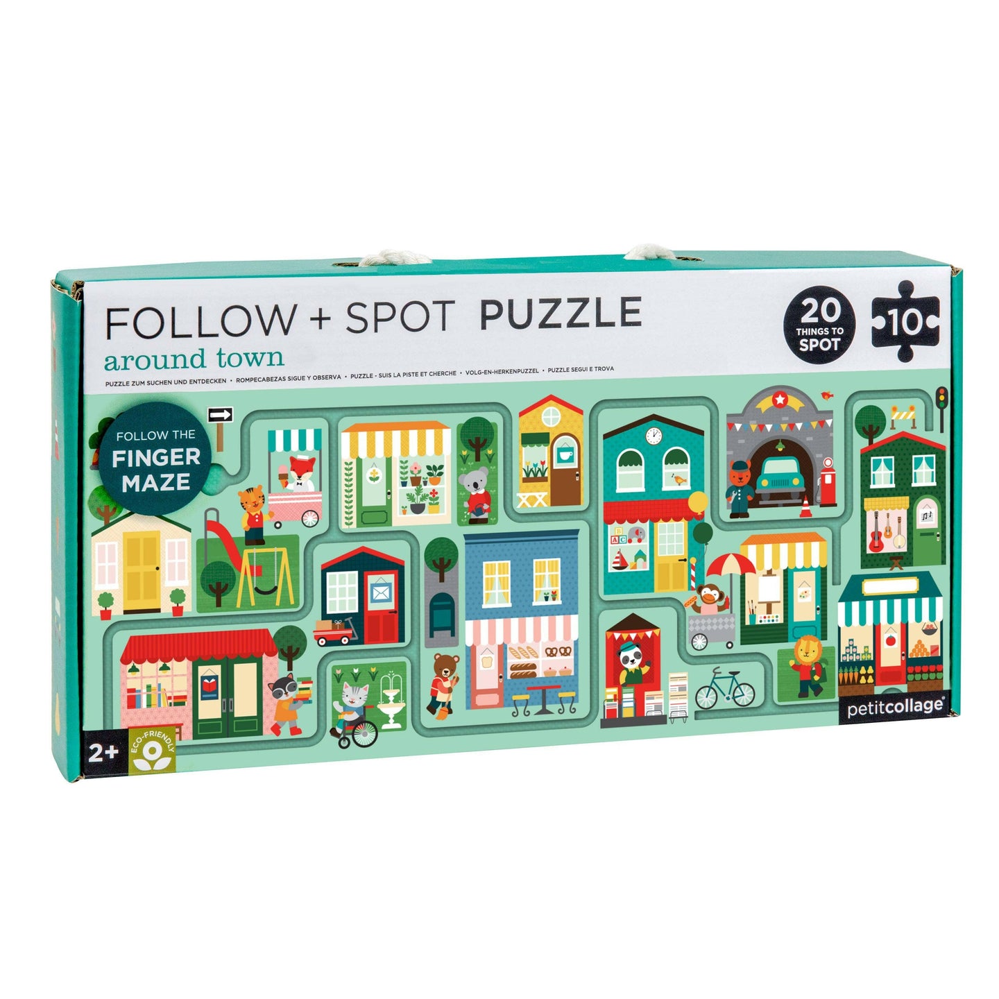 Around Town Follow + Spot Puzzle.