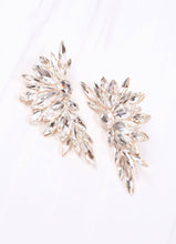 Load image into Gallery viewer, Barry Stone Statement Earring CLEAR.
