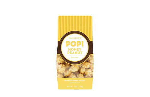 Natural Honey Peanut Popcorn.