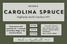 Load image into Gallery viewer, Carolina Spruce Candle  – Highlands, 1971
