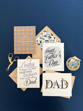 Load image into Gallery viewer, Father’s Day Graphics Greeting Card.
