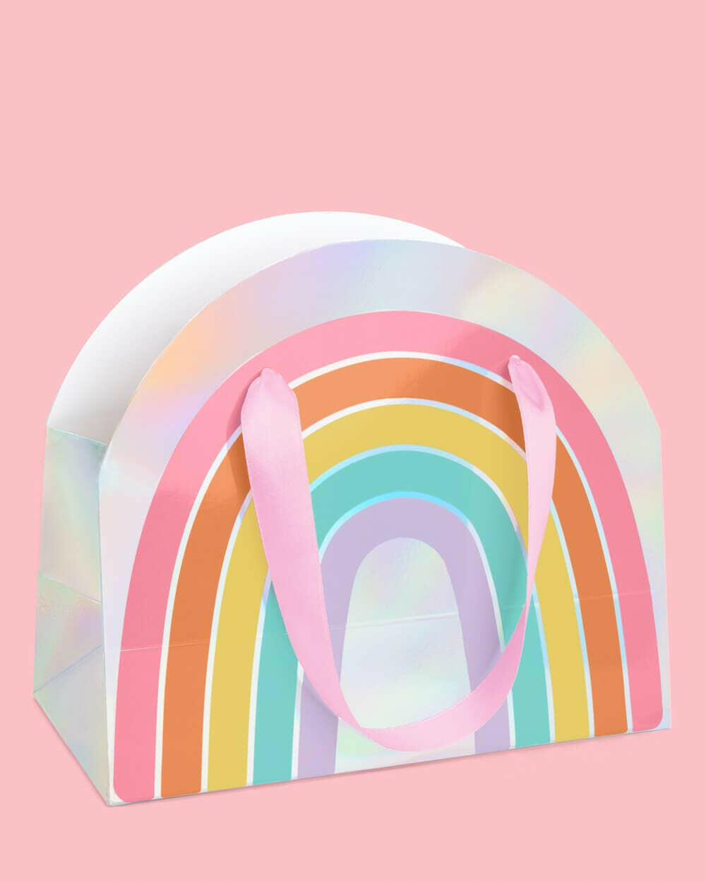 Rainbow Gift Bags - 10 iridescent + rainbow bags.