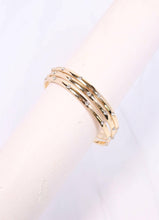 Load image into Gallery viewer, Ritter CZ Bangle Set GOLD.
