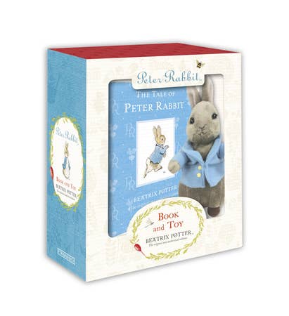 Peter Rabbit Book And Toy.