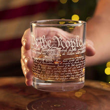 Load image into Gallery viewer, Constitution Of The United States Whiskey Glass.
