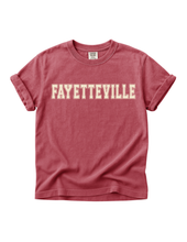 Load image into Gallery viewer, Fayetteville Collegiate Tee | Exclusive Reverie T-Shirt
