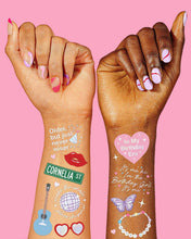 Load image into Gallery viewer, Birthday Era Tattoos - 50 temporary tattoos.
