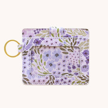 Load image into Gallery viewer, PREORDER Lilac Floral Wallet SHIPS MID SEPTEMBER.
