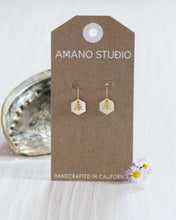Load image into Gallery viewer, Honey Bee Earrings.
