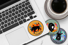 Load image into Gallery viewer, Zodiac Sticker: Taurus.
