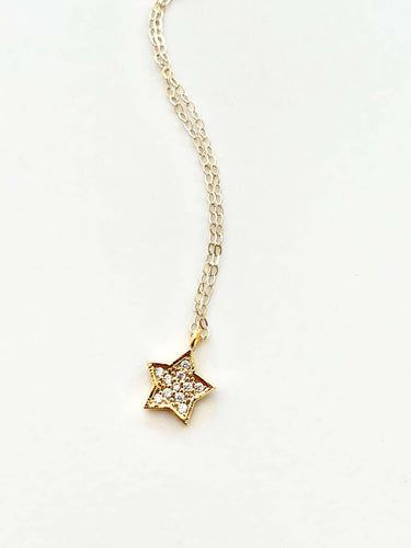 Sparkling Star Necklace.