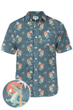 Load image into Gallery viewer, Men&#39;s Gator Flavor Hawaiian Shirt.
