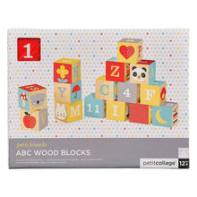 Load image into Gallery viewer, ABC Wooden Alphabet Blocks.
