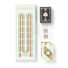 Load image into Gallery viewer, Cribbage In A Box Cribbage Game Set.
