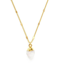 Load image into Gallery viewer, Raw Cut Gemstone Necklaces.
