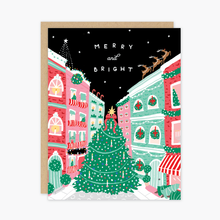 Load image into Gallery viewer, Boxed Town Tree Holiday Cards
