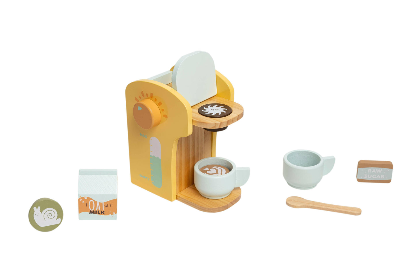 Barista in Training Wooden Coffee Set, Developmental Toys.