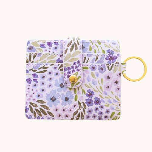 PREORDER Lilac Floral Wallet SHIPS MID SEPTEMBER.