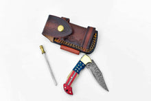 Load image into Gallery viewer, Patriotic Pocket Knife.
